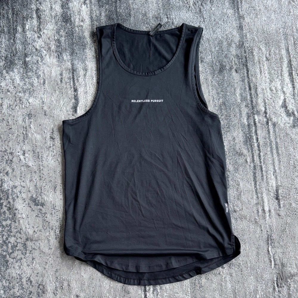 Men's Black ASRV Tank Top